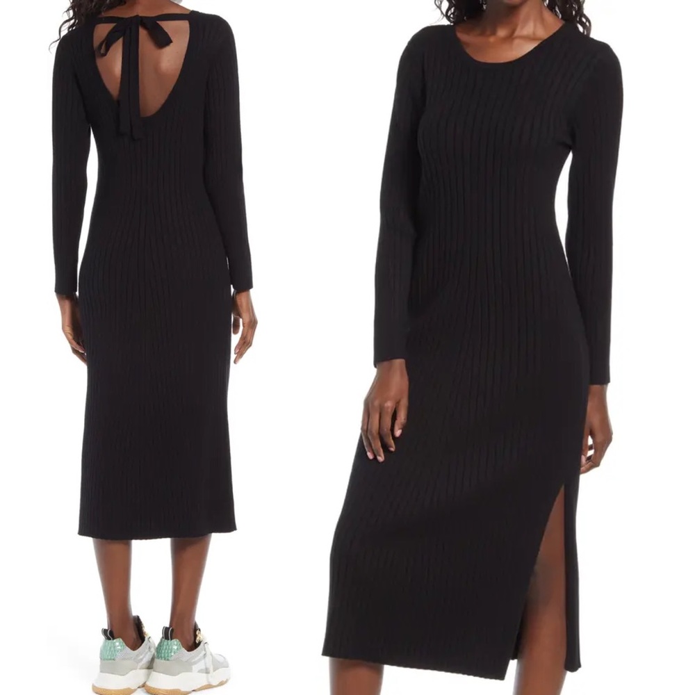 WAYF Dede x Emily Hollie Sweater Dress NWT XXS